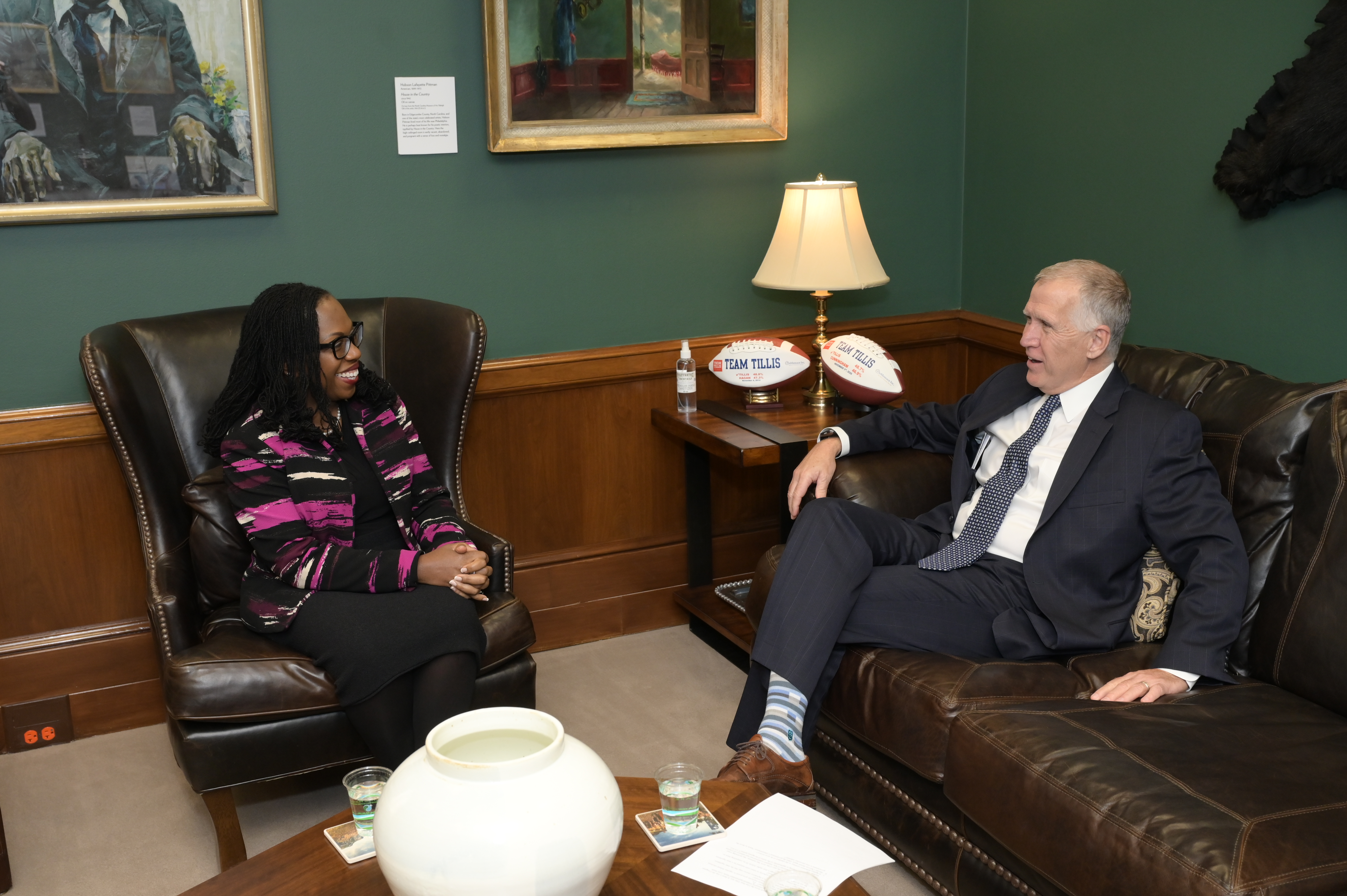 Tillis Meets With Supreme Court Nominee Ketanji Brown Jackson Thom Tillis U S